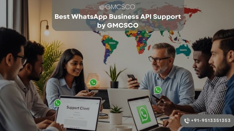 Best WhatsApp Business API Support by GMCSCO
