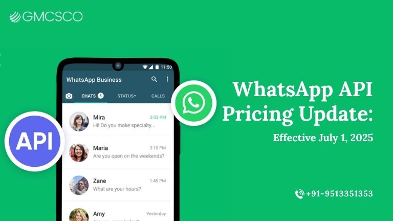 WhatsApp API Pricing Update