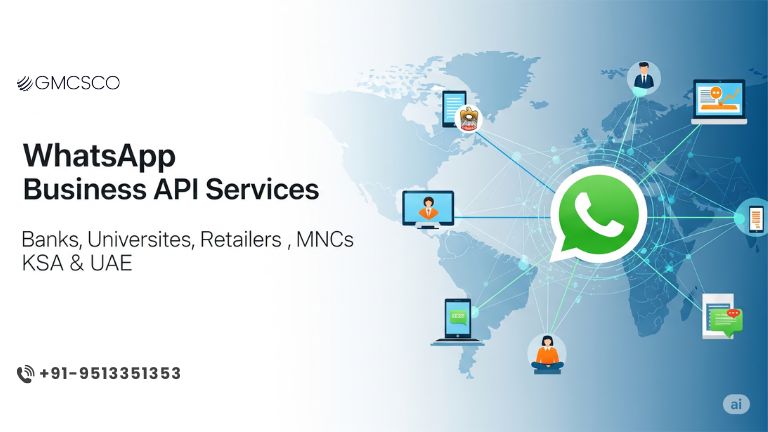 WhatsApp Business API Services for Banks, Universities, Retailers and MNCs in India KSA UAE