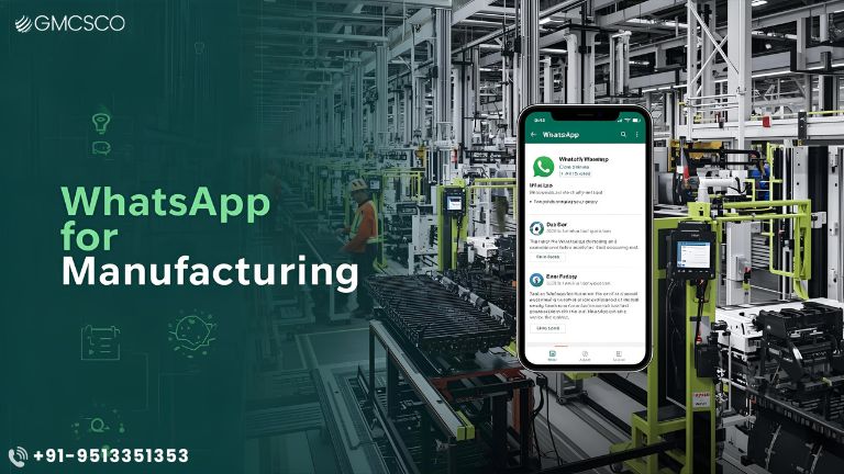 WhatsApp for Manufacturing GMCSCO
