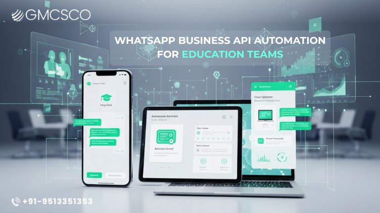 WhatsApp Business API automation for education teams.