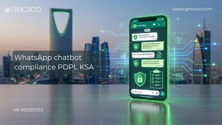 WhatsApp chatbot PDPL compliance in Saudi Arabia with secure customer data protection features
