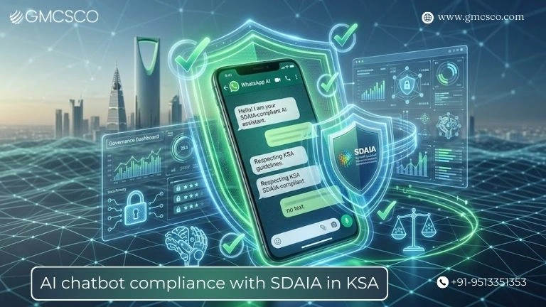 AI chatbot compliance with SDAIA standards on WhatsApp in KSA ensuring responsible automation and data governance