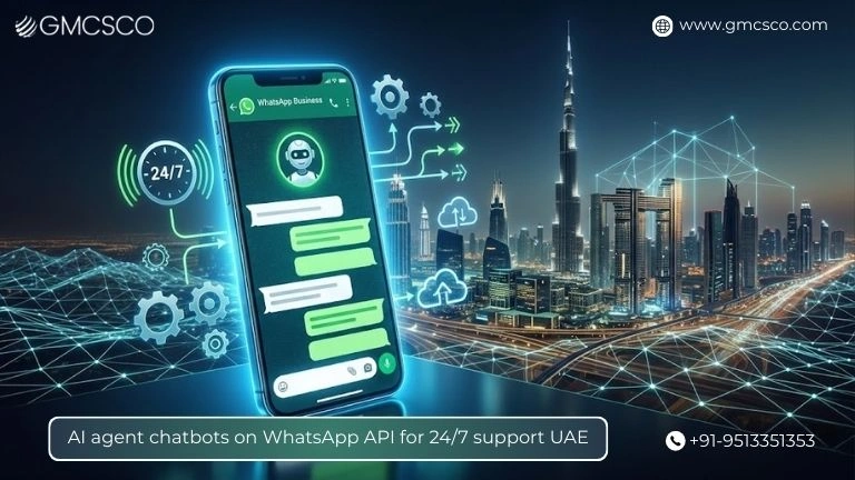 AI agent chatbots on WhatsApp API for 24/7 customer support in UAE businesses