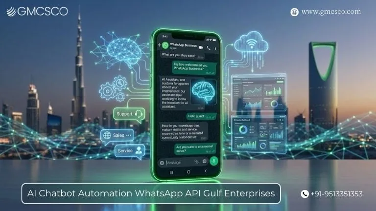 AI chatbot automation with WhatsApp API for Gulf enterprises driving support, sales and analytics in 2026