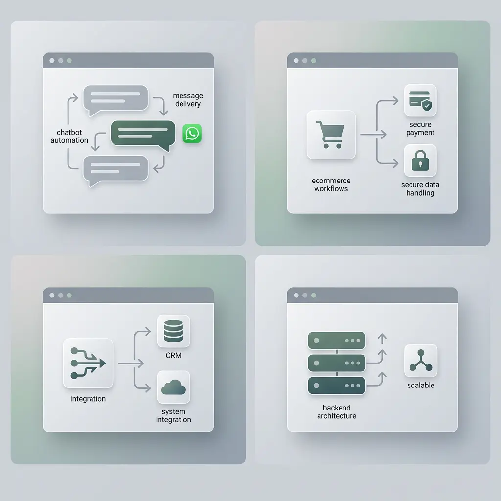Business Capabilities of WhatsApp Chatbot Automation​