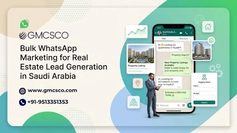 Bulk WhatsApp Marketing for Real Estate Lead Generation in Saudi Arabia