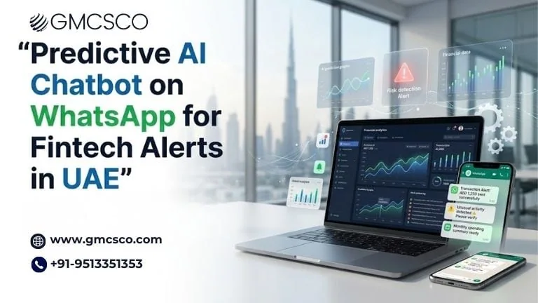 Predictive AI chatbot on WhatsApp for fintech alerts UAE