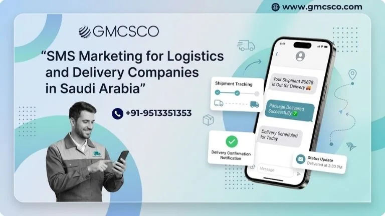 SMS Marketing for Logistics and Delivery Companies in Saudi Arabia