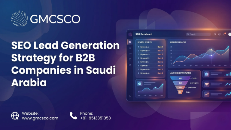 SEO Lead Generation Strategy for B2B Companies in Saudi Arabia