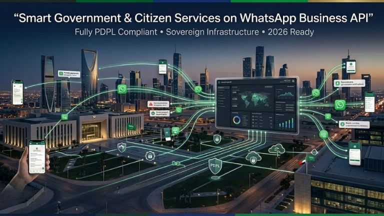 WhatsApp Business API for Smart Government & Citizen Services in Saudi Arabia & UAE
