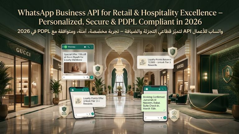 WhatsApp Business API for Retail, Hospitality & Customer Experience Excellence in KSA & UAE