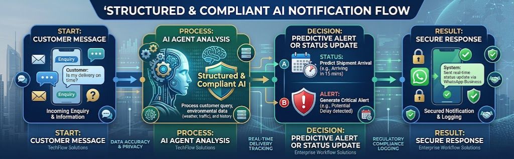 Structured AI Agents for Logistics Operations