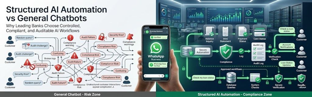 Structured AI vs General Chatbots