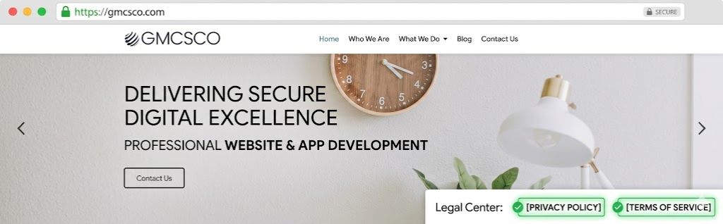 Website Requirements (Mandatory for Verification)