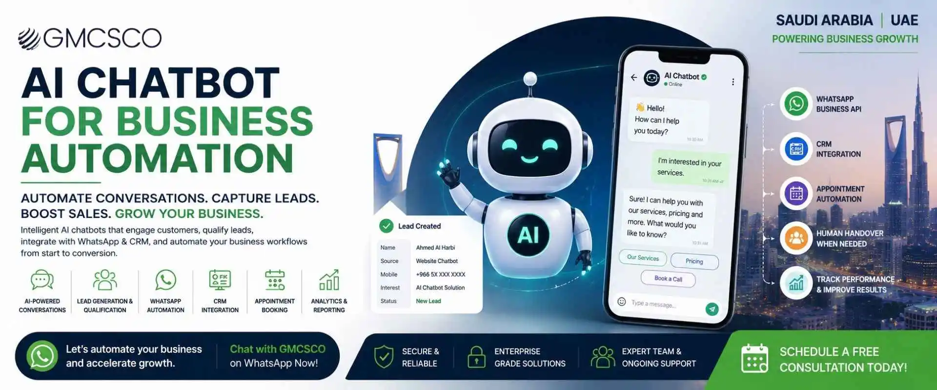 AI Chatbot for Business Automation