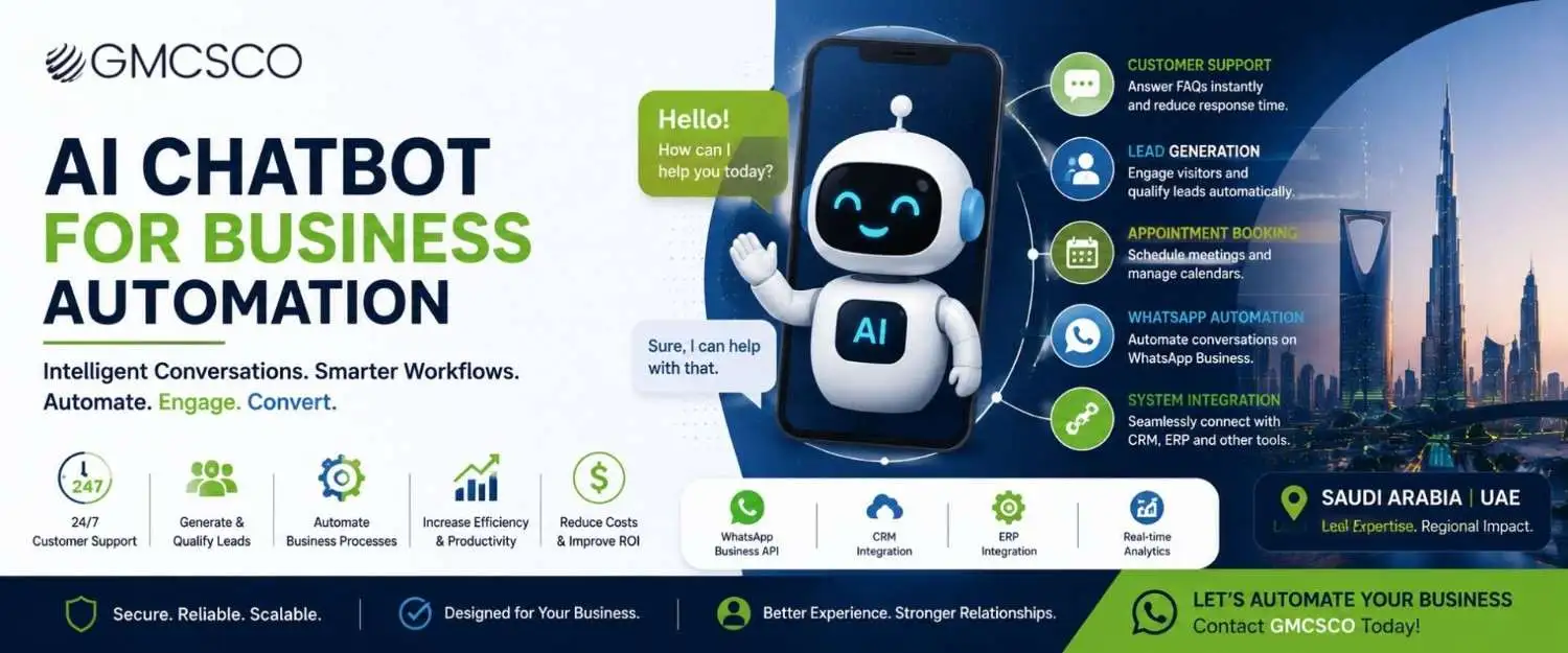 AI chatbot for business automation