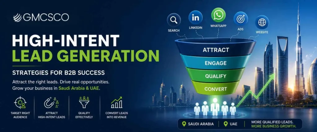 High Intent Lead Generation Strategies for B2B Success