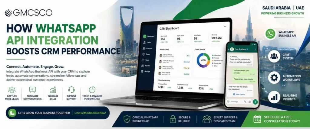 How WhatsApp API Integration Boosts CRM Performance