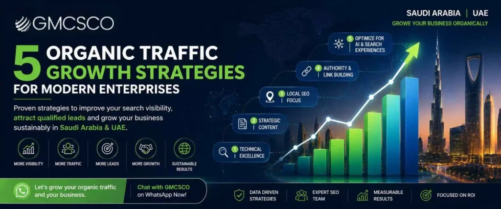 Organic Traffic Growth Strategies for Saudi & UAE